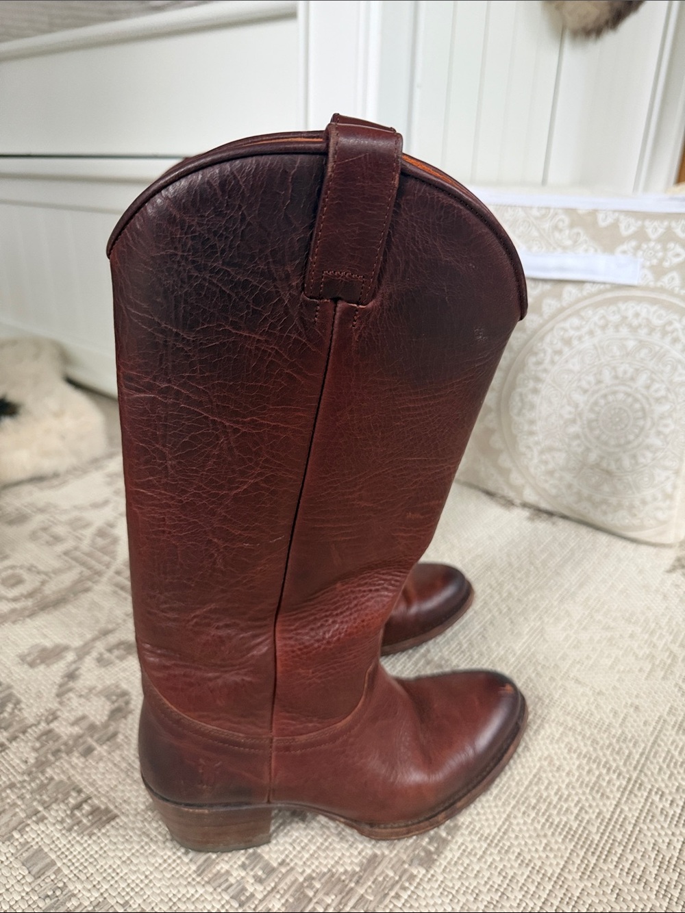 Frye Deborah Lug Heeled Boots - Picture 2 of 8